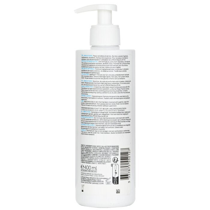 La Roche Posay Lipikar Lait Corps Relipidant (Peau Très Sèche) 400ml/13.5oz