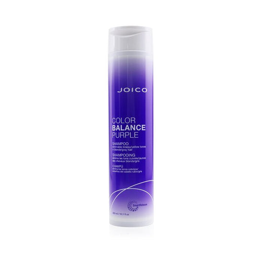 Joico Color Balance Purple Shampoo (Eliminates Brassy/Yellow Tones on Blonde/Gray Hair) 300ml
