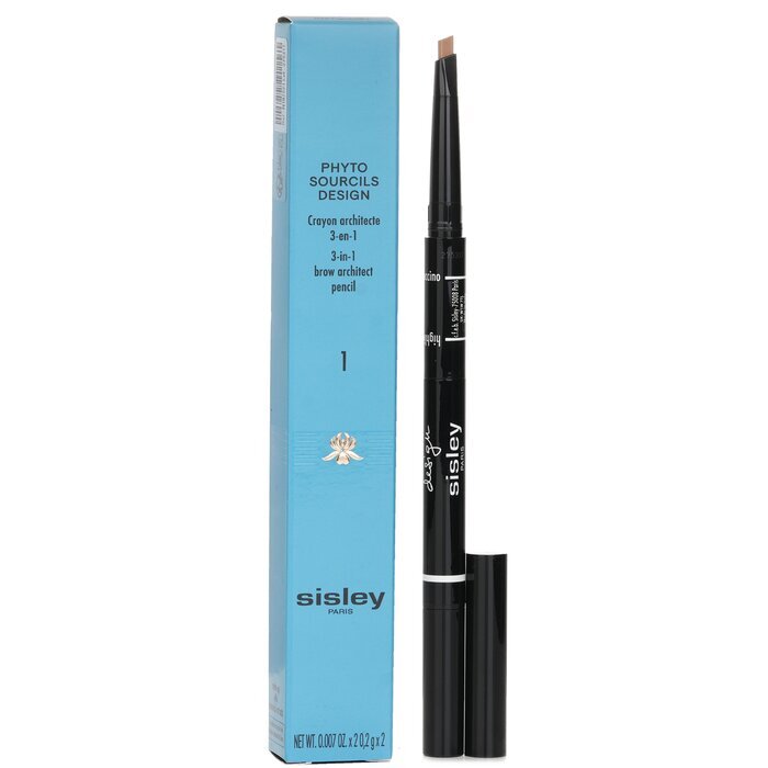 Sisley Phyto Sourcils Design Crayon Architecte Sourcils 3 en 1 - # 1 Cappuccino 2x0.2g/0.007oz