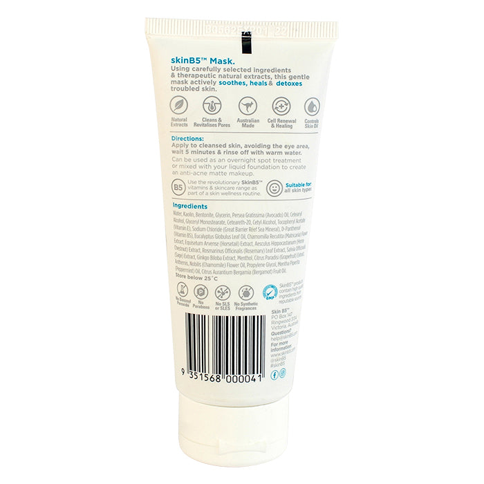 SkinB5 Masque Purifiant pour la Peau 100ml/3.4oz