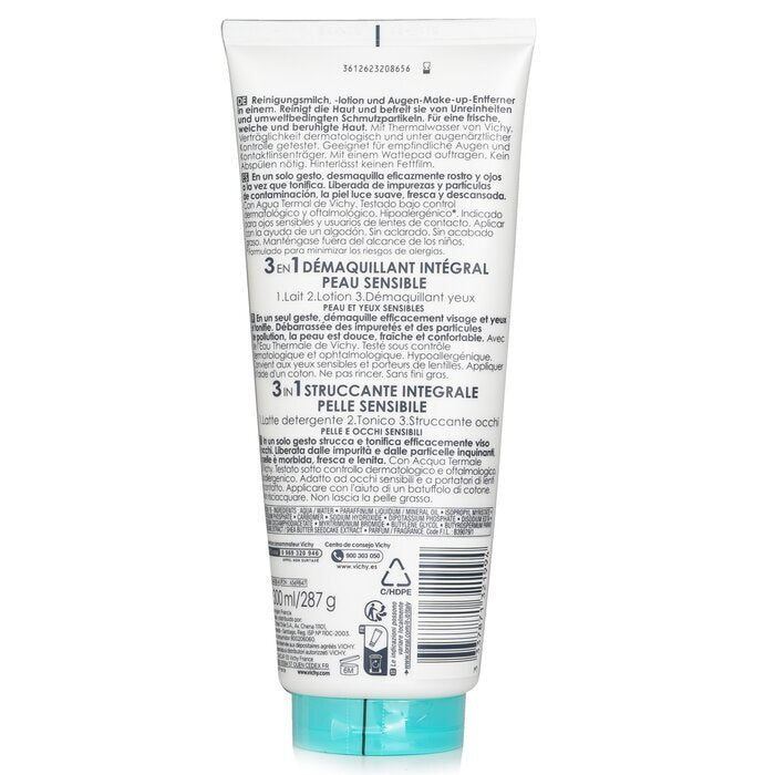 Vichy Purete Thermale 3 In 1 One Step Cleanser (For Sensitive Skin) 300ml