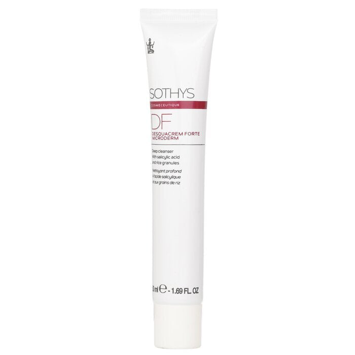Sothys Cosmeceutique DF Desquacrem Forte Microderm Deep Cleanser - With Salicylic Acid & Rice Granules 50ml