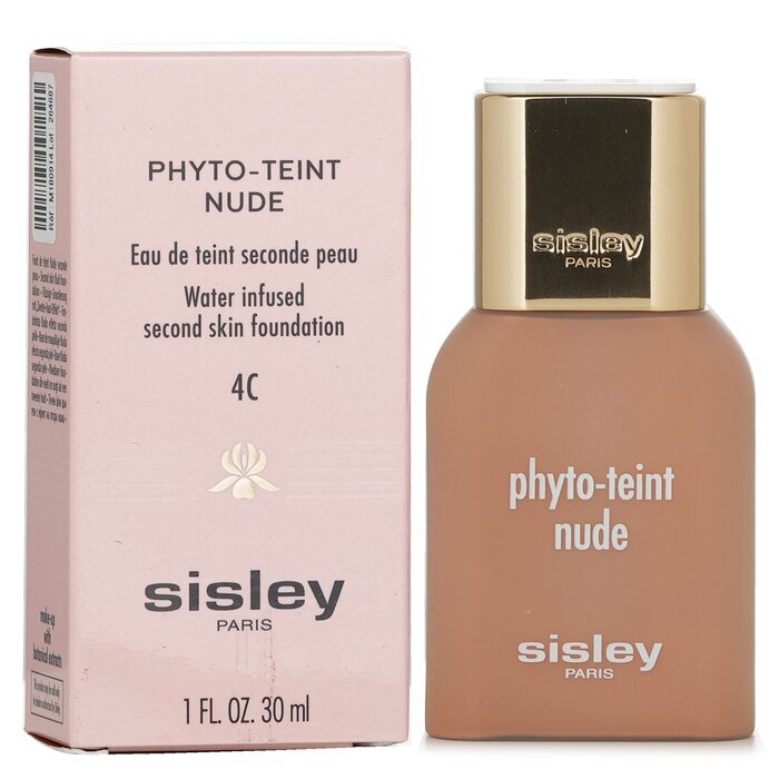 Sisley Phyto Teint Nude Water Infused Second Skin Foundation -# 4C Honey 30ml/1oz