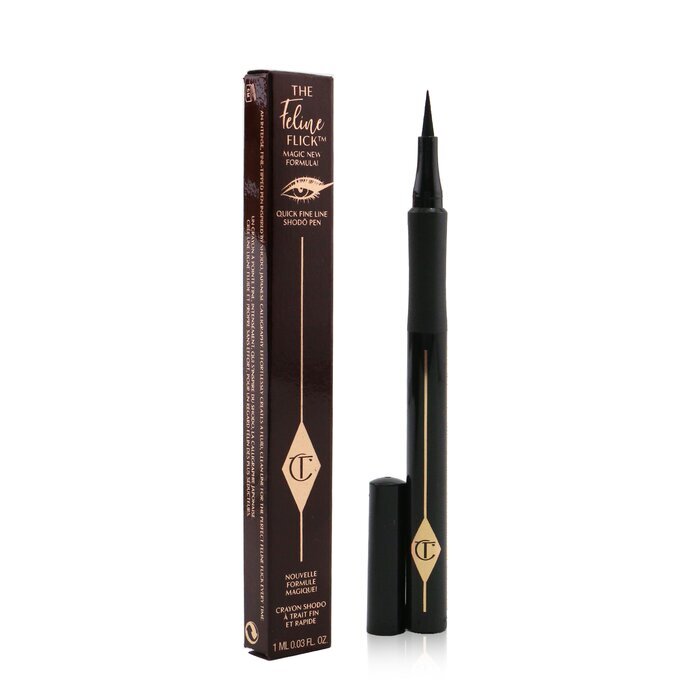 Charlotte Tilbury The Feline Flick Quick Fine Line Shodo Pen -  Panther 1ml