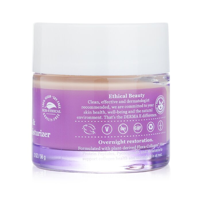 Derma E Skin Restore Advanced Peptides & Flora Collagen Night Moisturizer 56g