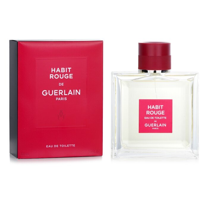 Guerlain Habit Rouge Eau De Toilette Spray 100ml