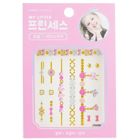 April Korea Princess Jewel Body Sticker -  JT003K 1pc