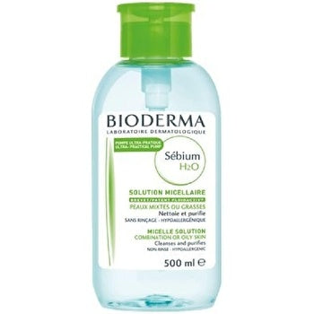 Bioderma Sebium H2o With Pump Combination/oily Skin 500ml