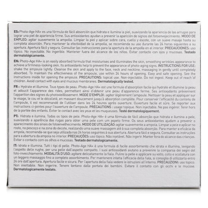 Martiderm Platinum Photo Age HA+ Ampoules 10x 2ml