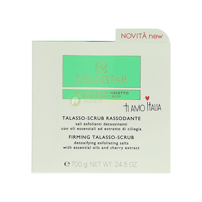 Collistar Firming Talasso Scrub With Essential Oils And Cherry Extract 700g
