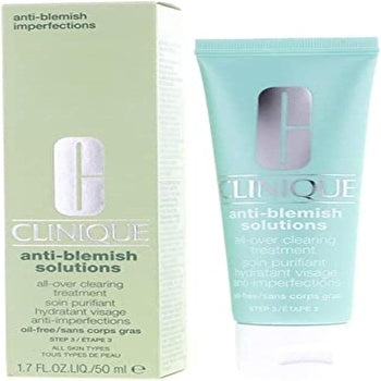 Clinique Anti-blemish Solutions All-over Clearing Treatment Oil Free/for All Skin Types 50ml
