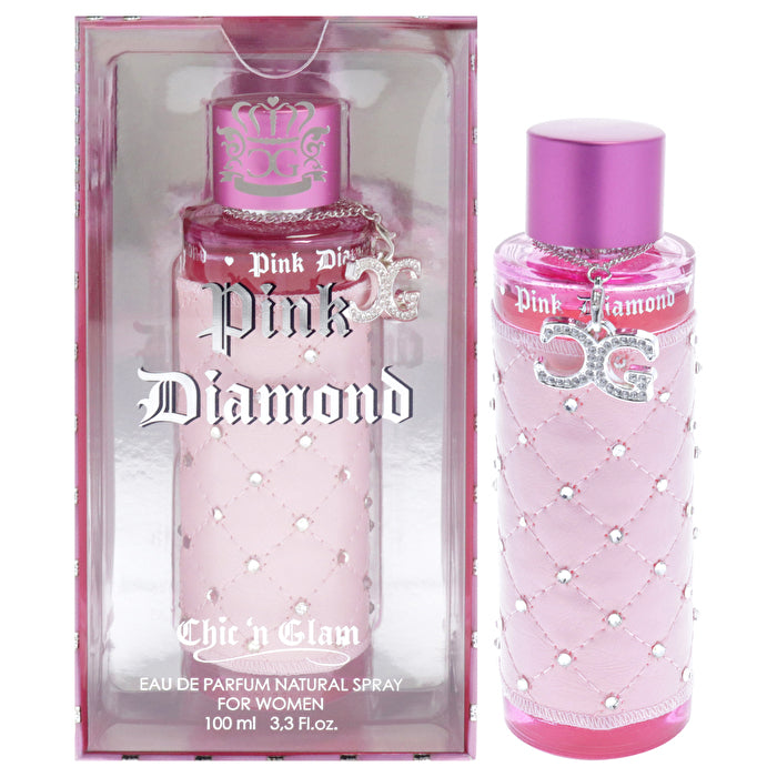 Chic 'n Glam Pink Diamond Eau De Parfum Spray 100ml/3.3oz