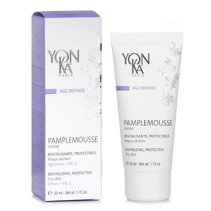 Yonka Age Defense Pamplemousse Creme - Revitalizing, Protective (Dry Skin) 50ml