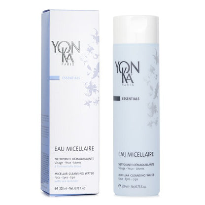 Yonka Essentials Micellar Cleansing Water With Sea Lavender - Face, Eyes & Lips 200ml