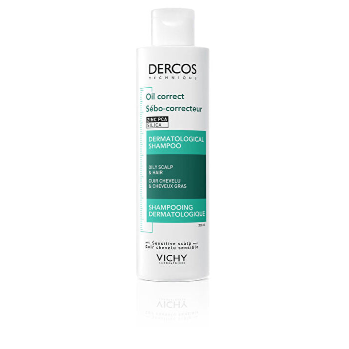 Vichy Dercos Oil-correct Dermatological Shampoo 200ml
