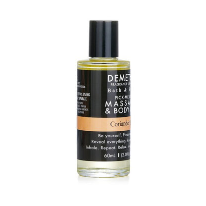 Demeter Huile de Massage et Corps au Thé Coriandre 60ml/2oz