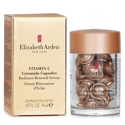 Elizabeth Arden Capsules Vitamine C Céramide - Sérum Renouvellement Éclat 30caps