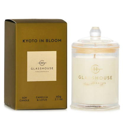 Glasshouse Triple Scented Soy Candle - Kyoto In Bloom (Camellia & Lotus) 60g