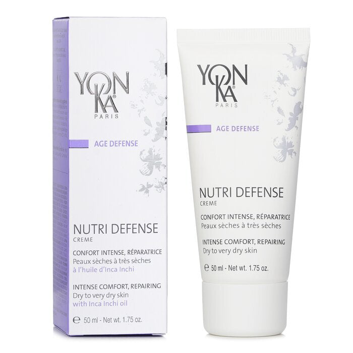 Yonka Age Defense Nutri Defense Creme With Inca Inchi Oil - Intense Comfort, Repairing (Dry To Very Dry Skin) 50ml