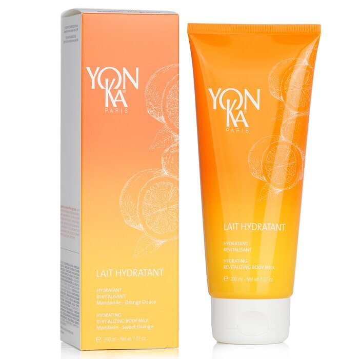 Yonka Lait Hydratant Hydrating, Revitalizing Body Milk - Mandarin 200ml