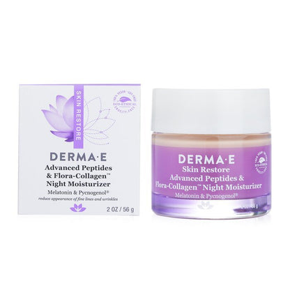 Derma E Skin Restore Advanced Peptides & Flora Collagen Night Moisturizer 56g