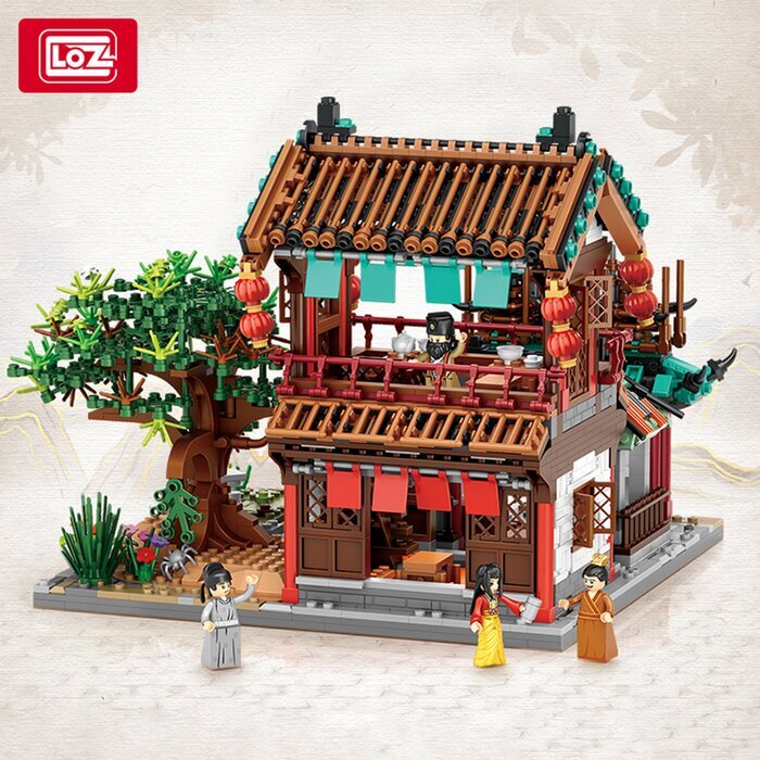 LOZ Mini Blocks - Qingming river map Building Bricks Set 40 x 28 x 9.5cm
