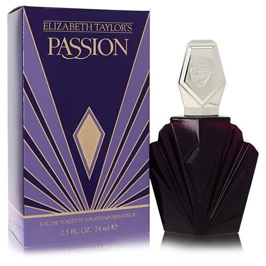 Elizabeth Taylor Passion Eau De Toilette Spray 75ml/2.5oz