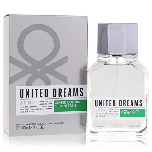 Benetton United Dreams Aim High Eau De Toilette Spray 100ml/3.4oz