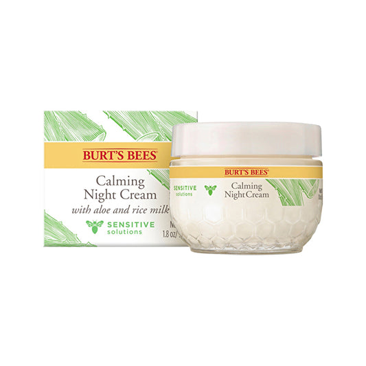 Burts Bees Sensitive Solutions Calming Night Cream 50g